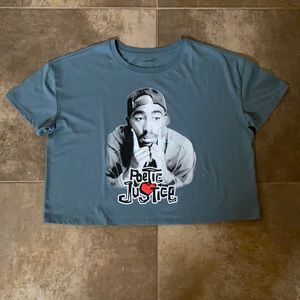 Tupac Crop Top